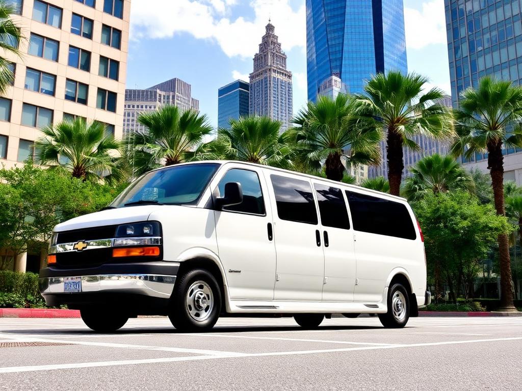 Chevy Express parked in Atlanta