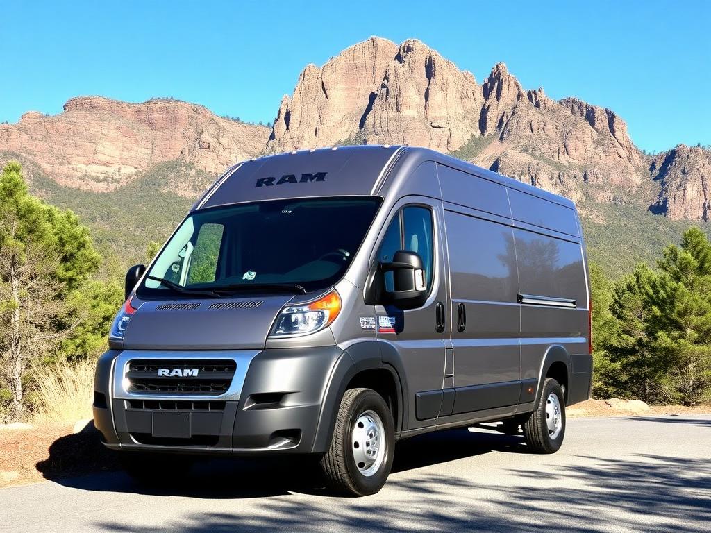 Ram ProMaster parked in Atlanta
