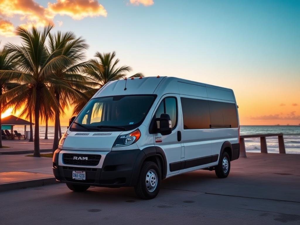 Ram ProMaster parked in Orlando