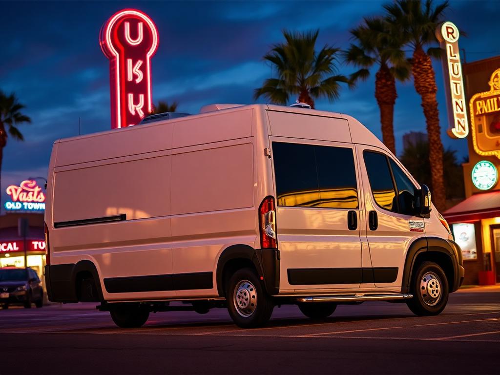 Ram ProMaster parked in Phoenix