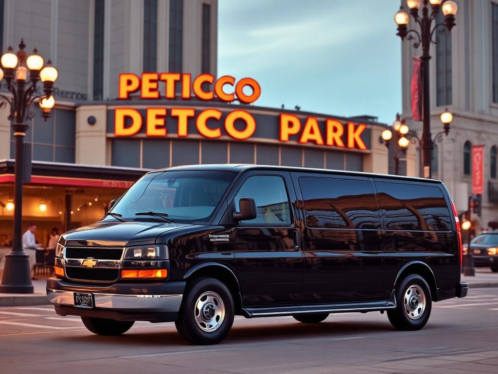 Chevy Express parked in San Diego