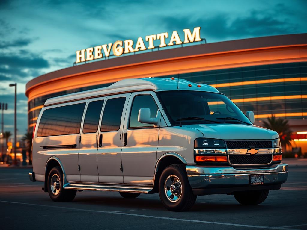Chevy Express parked in Las Vegas